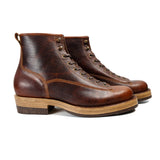 Carver - Cognac Pent Burnt Chip Tan Bison