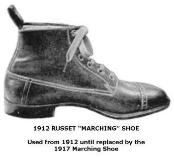 1912 Russet "Marching" Shoe Reproduction GMTO - 50% Deposit