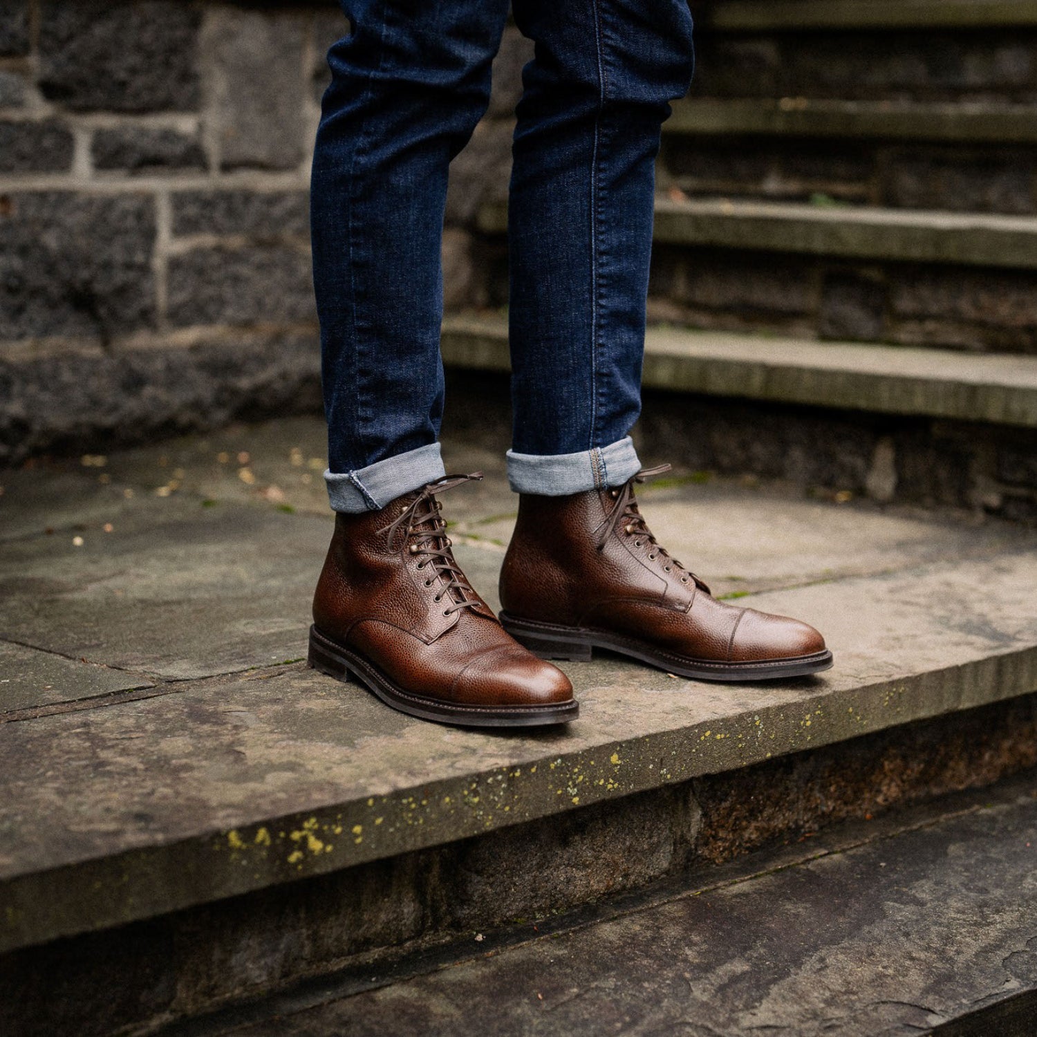 Wilson - Brown Country Calf – Caswell Bootmakers